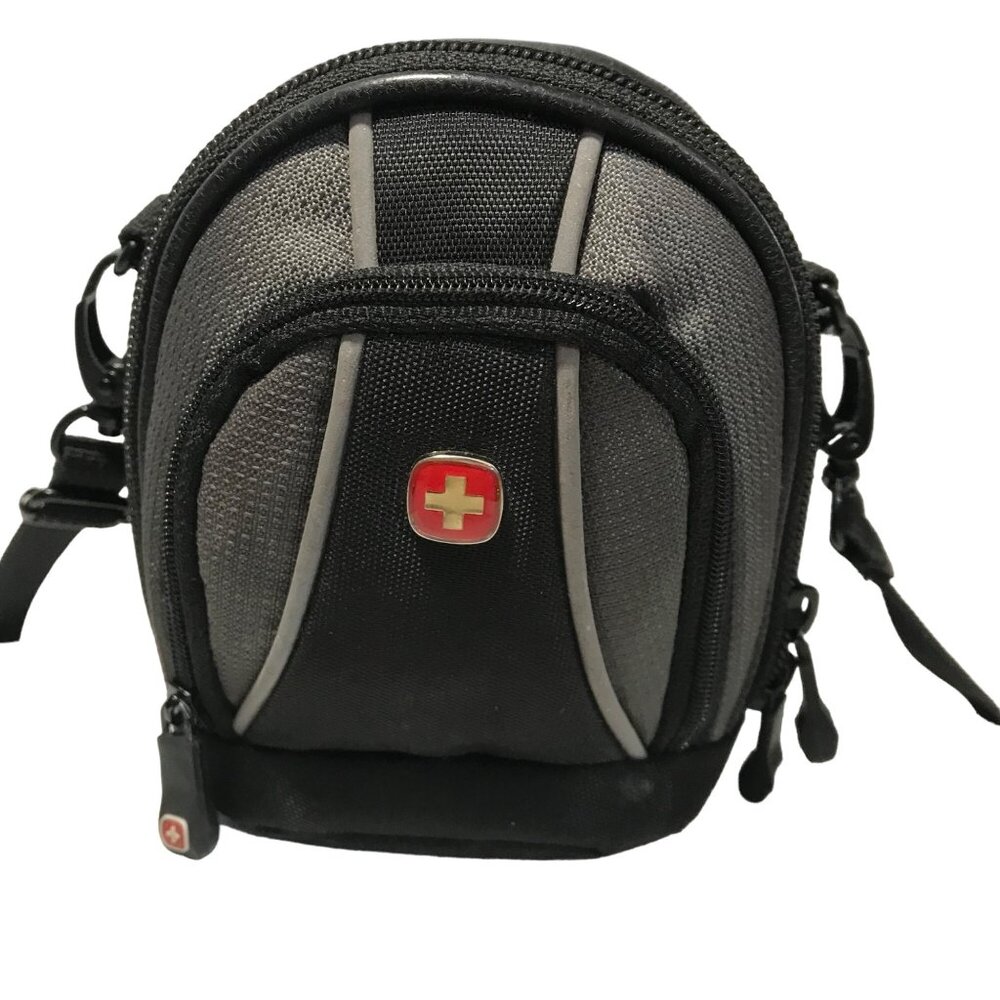 Swissgear By Wenger Compact Black Camera Bag Multiple Compartments Compact